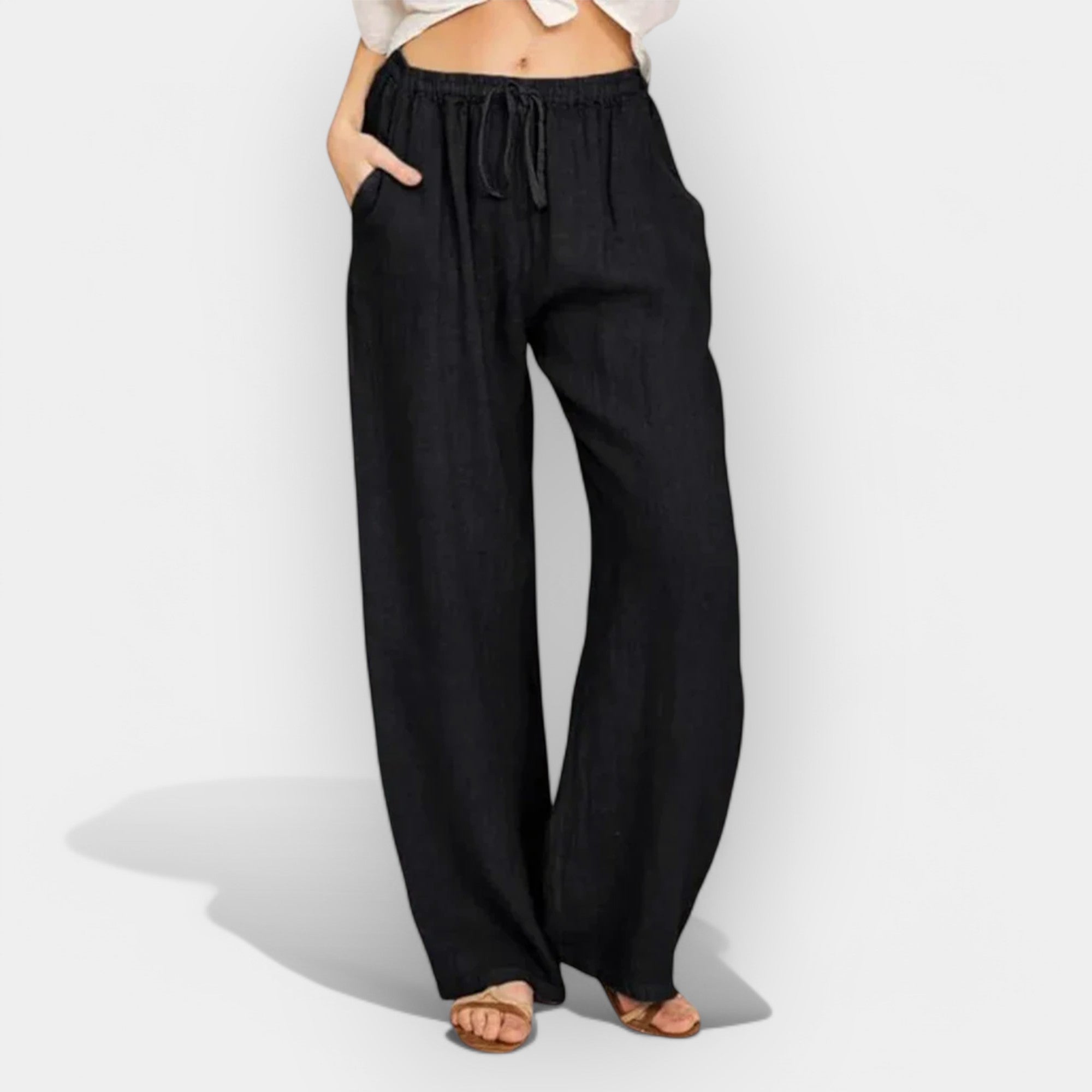 Breezy Summer Linen Trousers