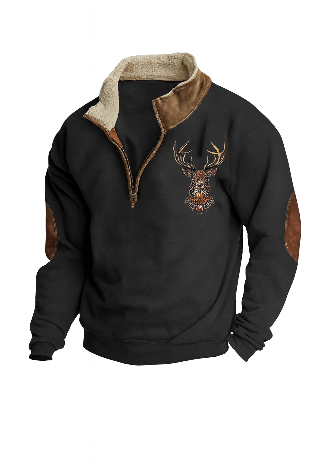 Frank | Sweater with deer details