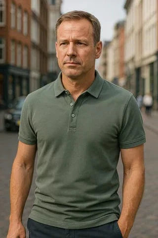 Vincent | Luxe Polo Shirt