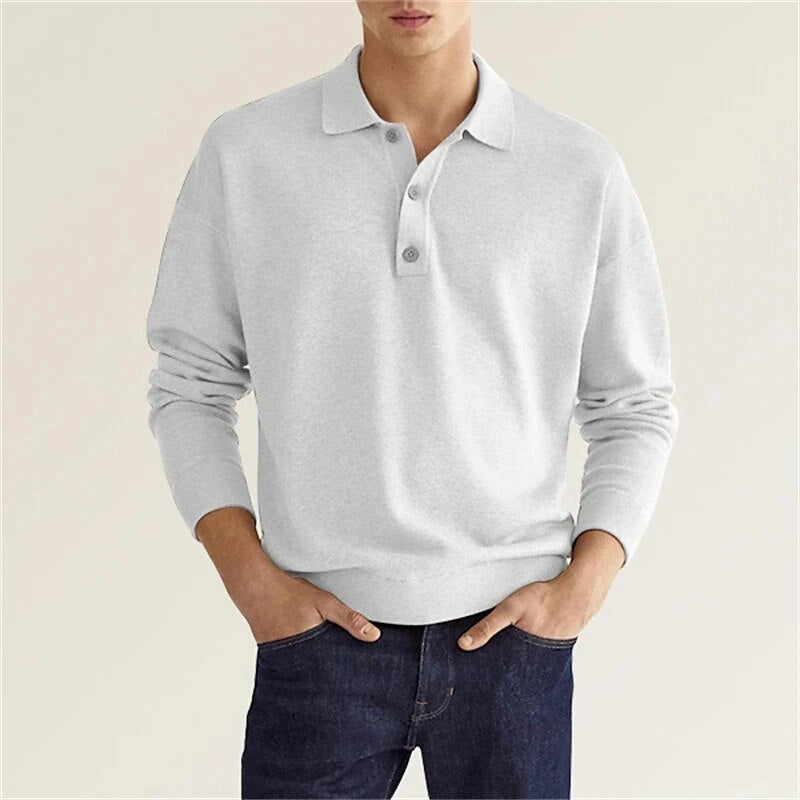 Basic polo (lange mouwen)
