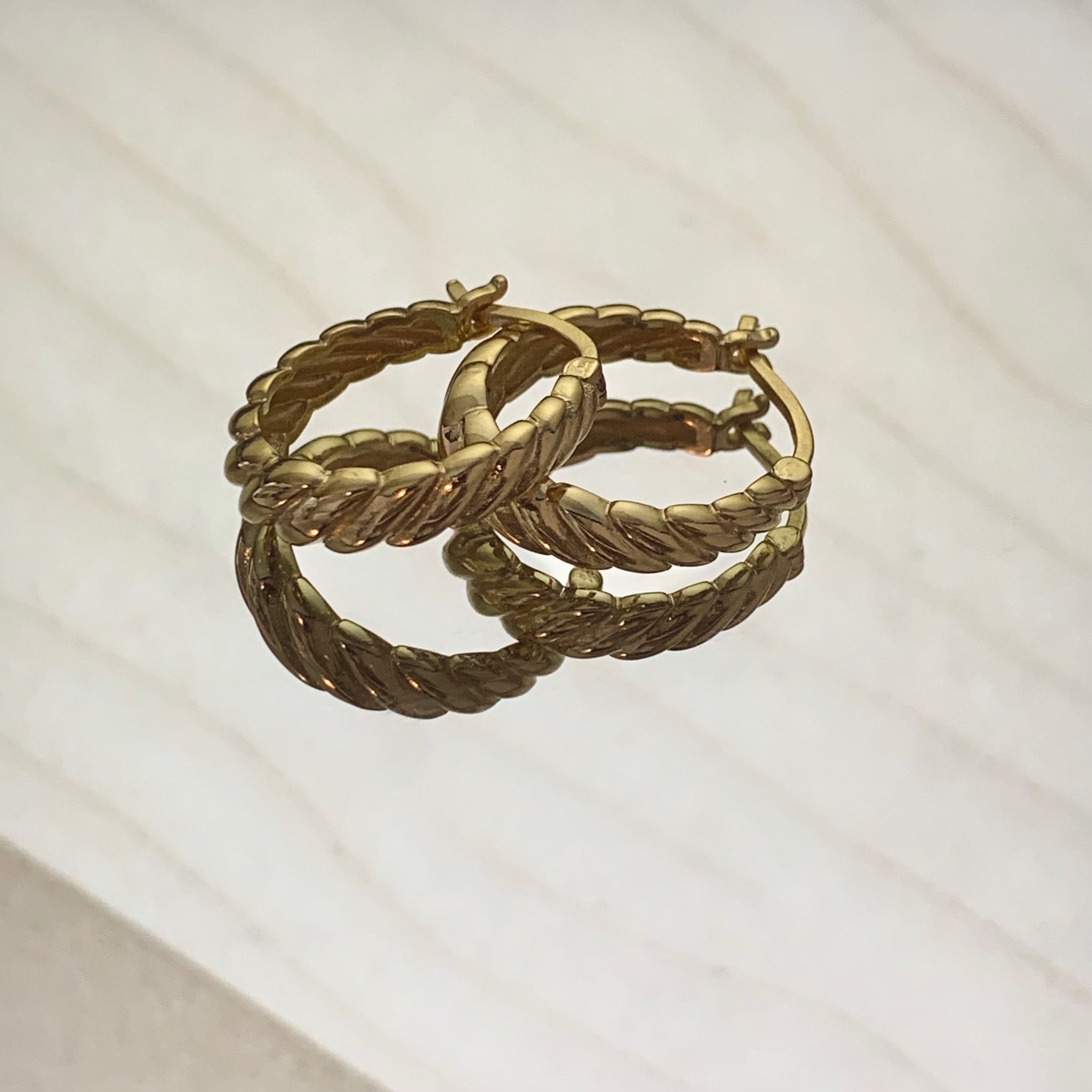 Spiral Twist Earrings