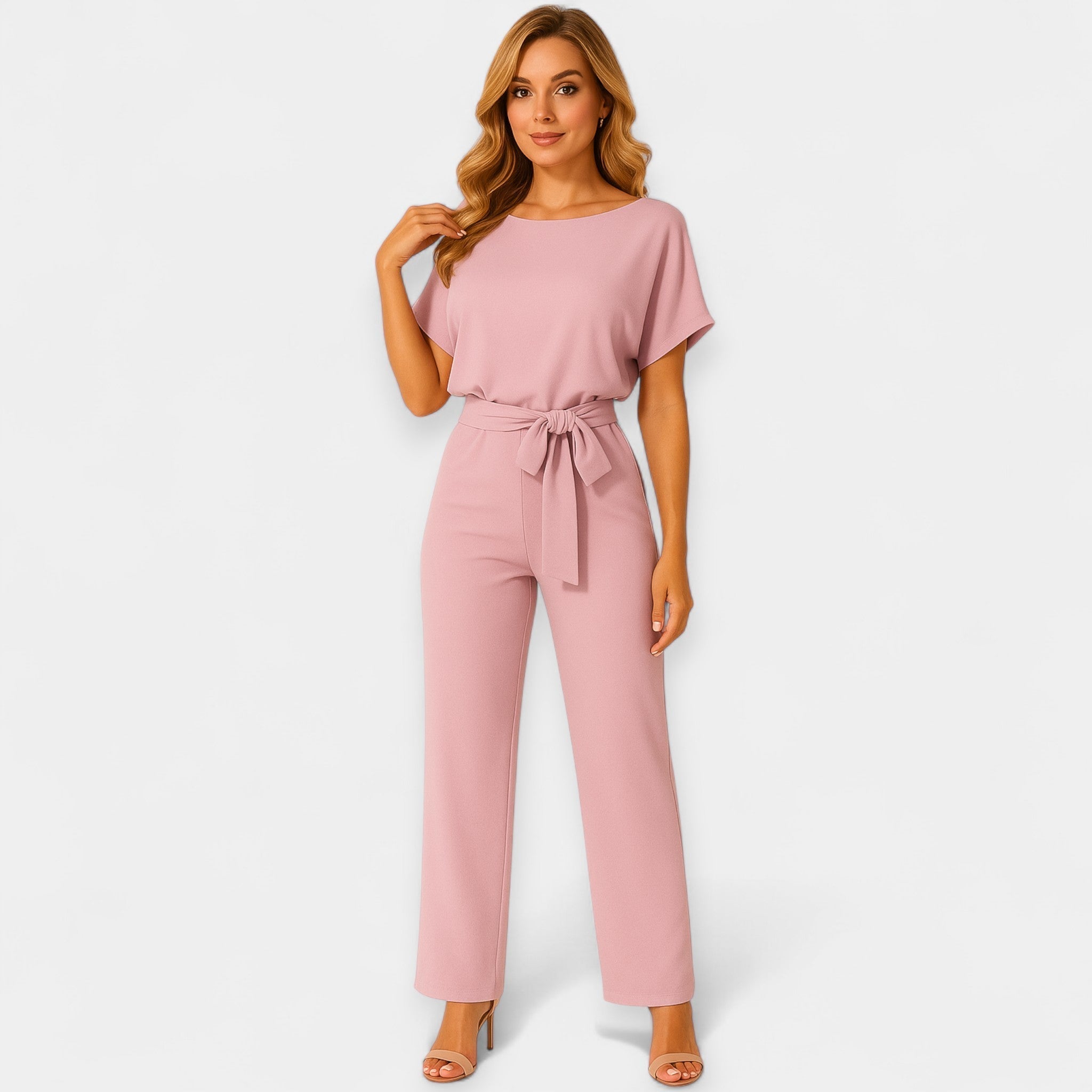 Belted Outfit Ensemble