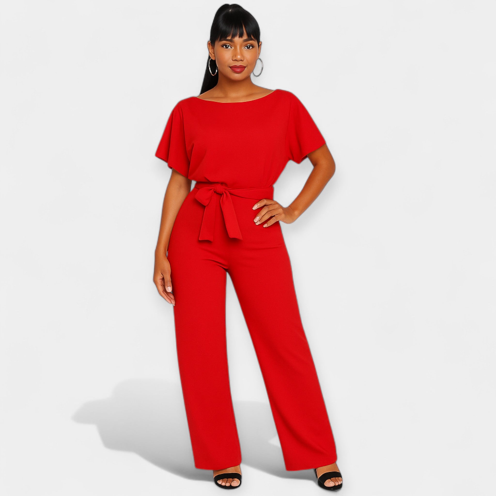 Belted Outfit Ensemble