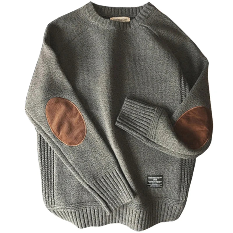 Preston | Elbow patch sweater