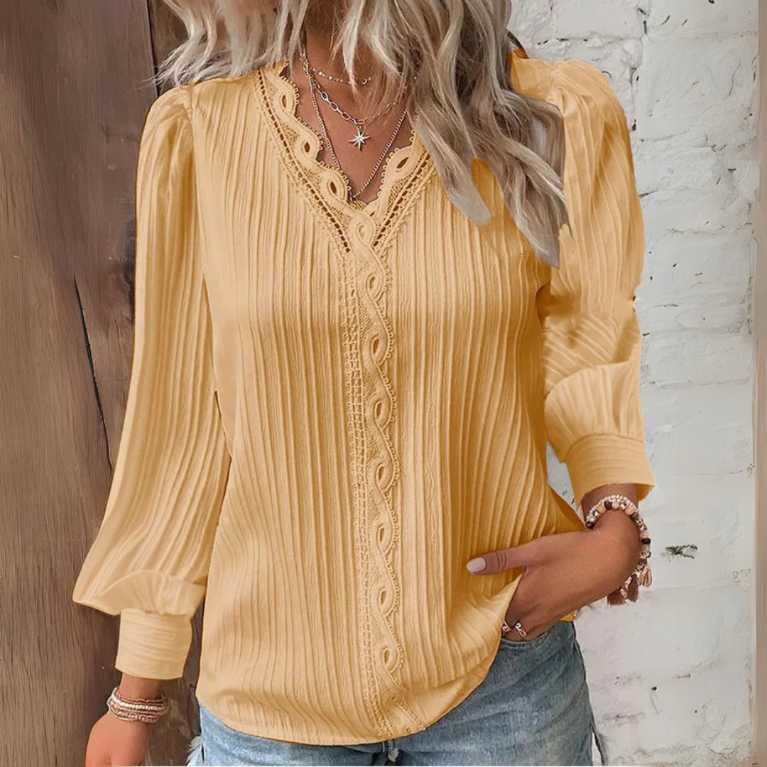 Noora | Elegant forår/sommerbluse