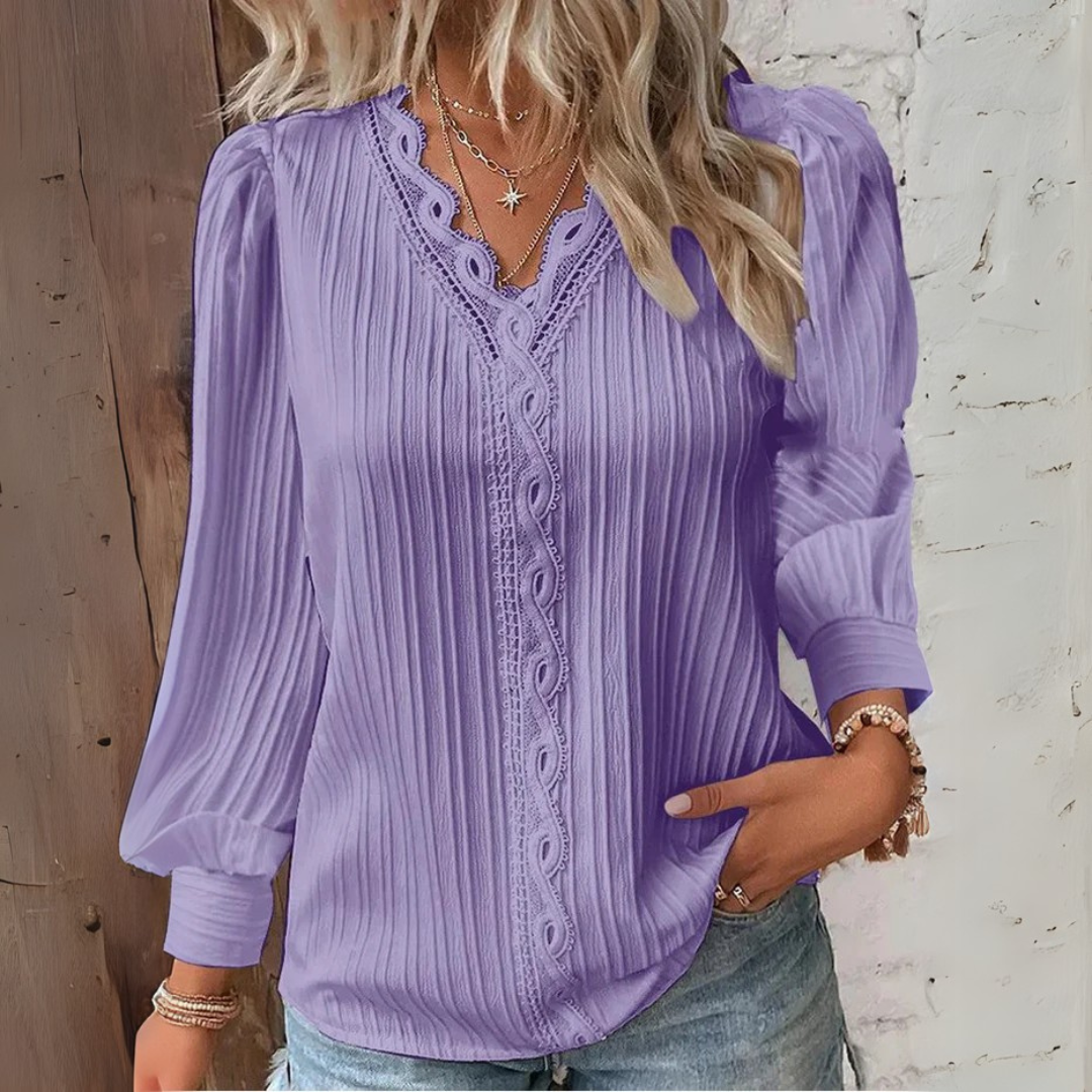 Noora | Elegant forår/sommerbluse