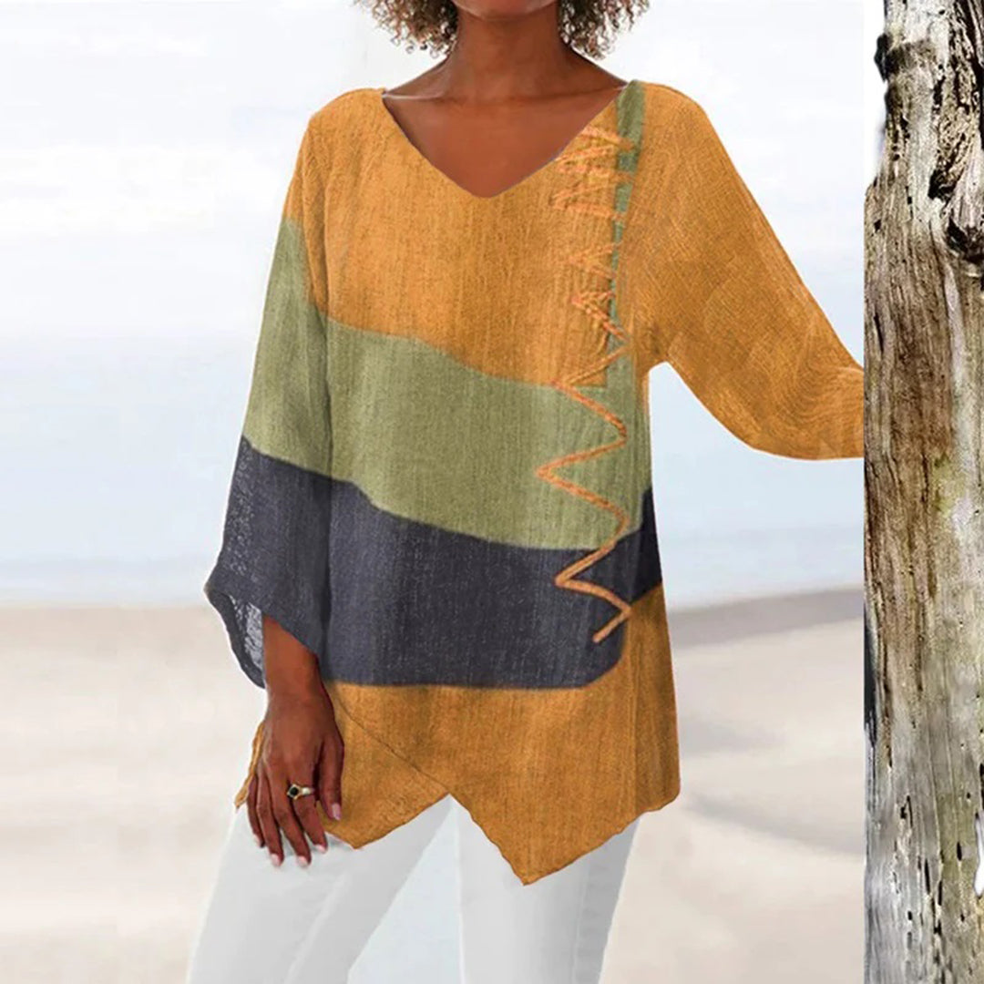 Selma | Elegant sommertop i overstørrelse