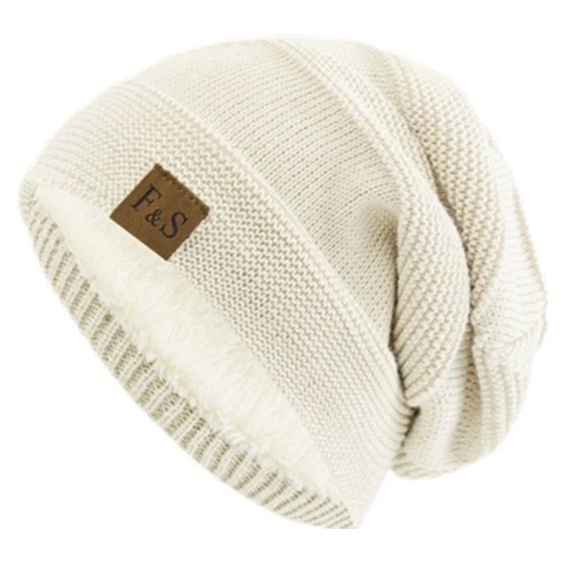 Martin | Nordic fleece beanie (White)