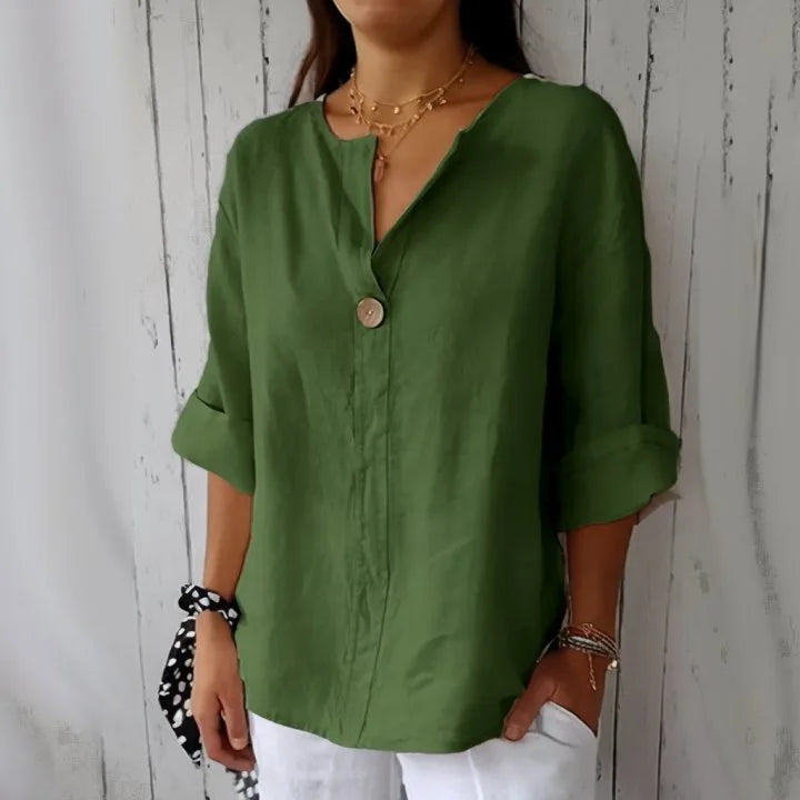 Eloise | Elegant blouse in linen