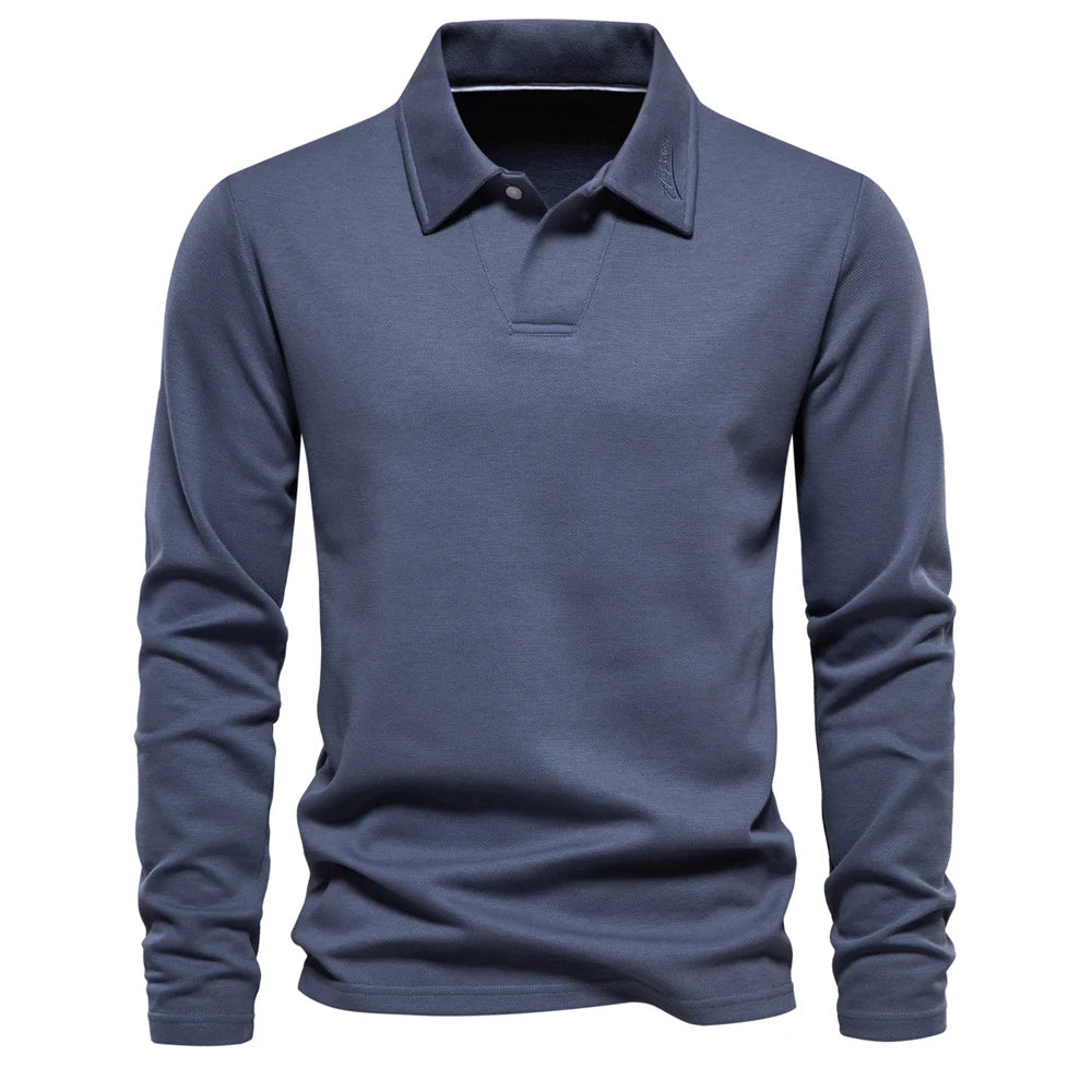 Ellis | Classic longsleeve polo