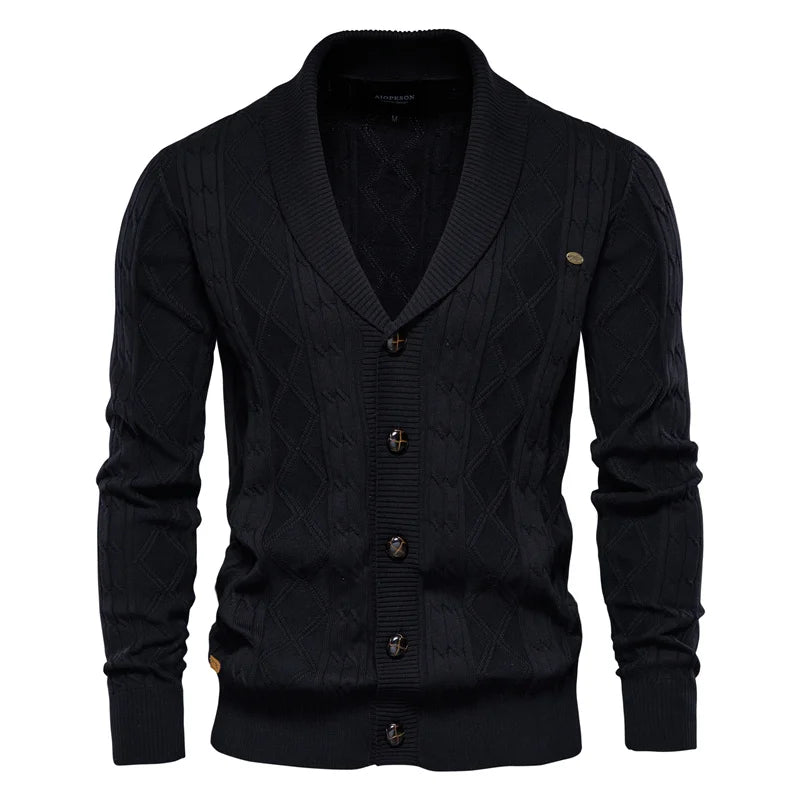 Wallace | Men’s button-up cardigan