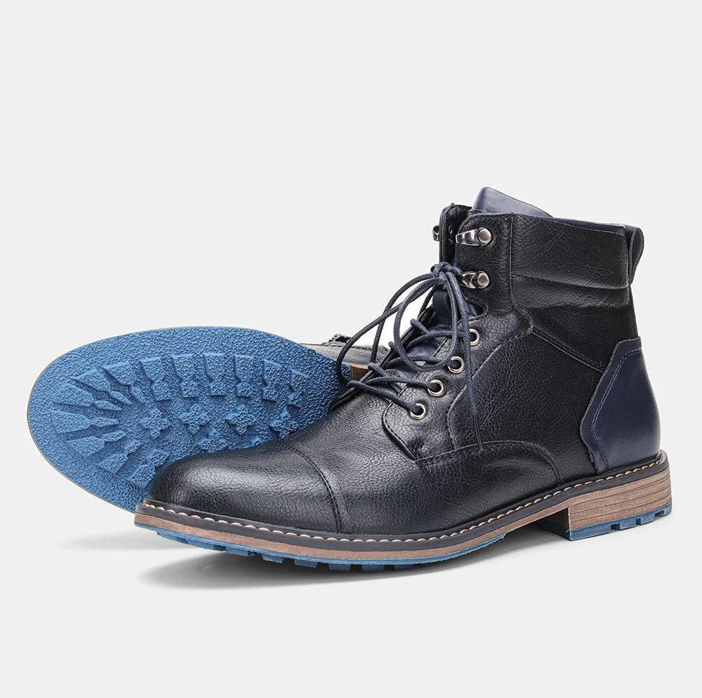 Harold | Premium leather Oxford boots