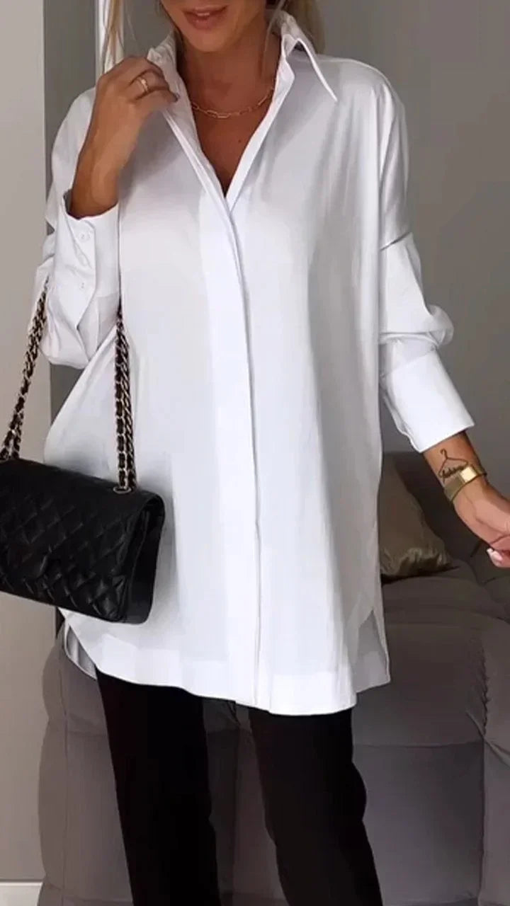 Odette | Relaxed luxury blouse