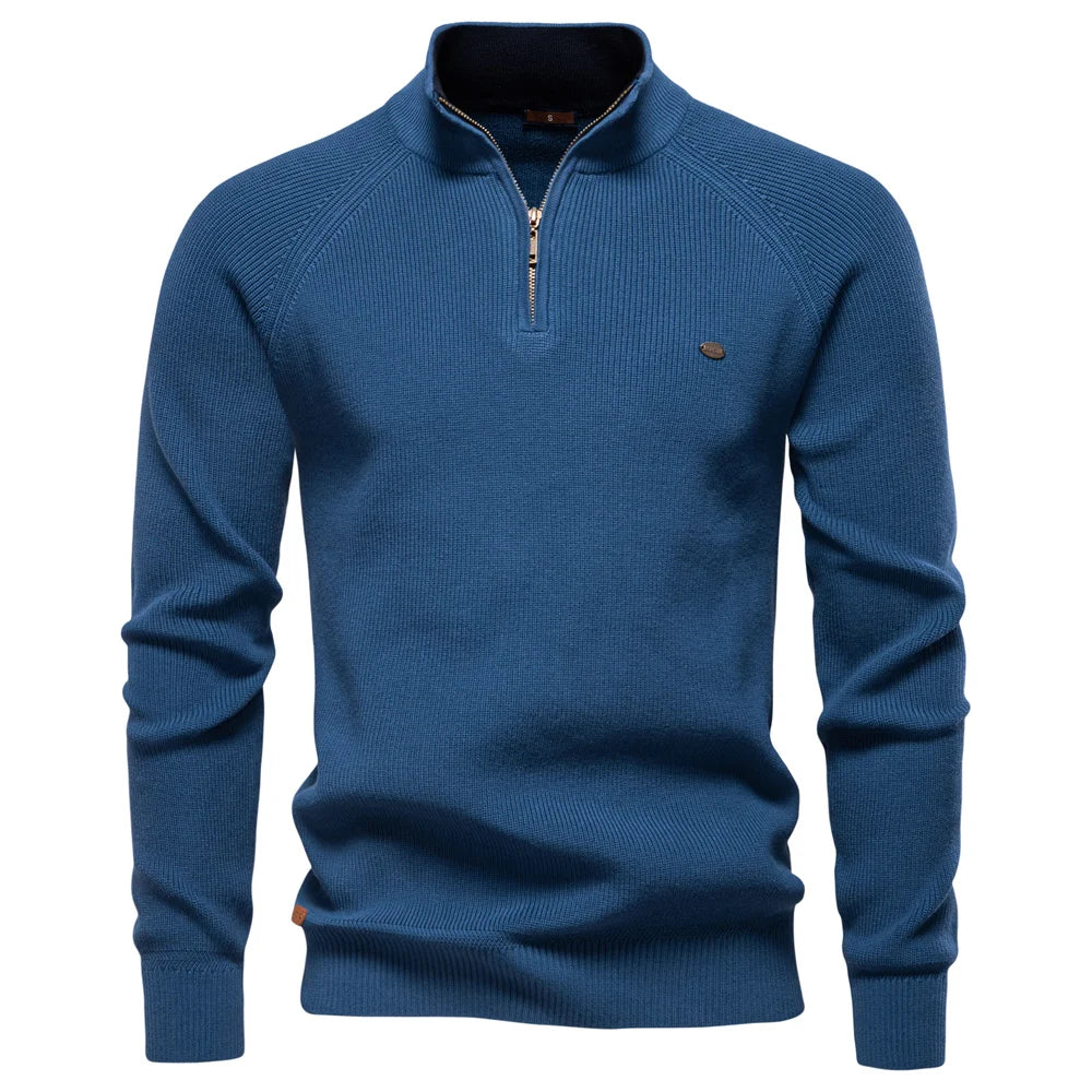 Edwin | Classic half-zip sweater