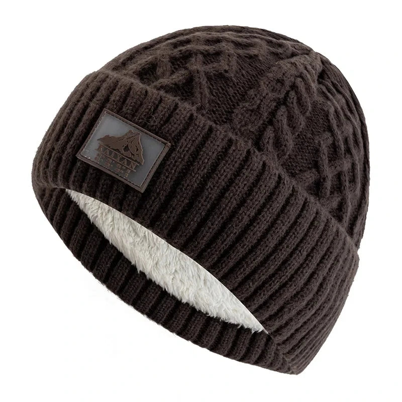 Vince | Alpine knit beanie (Brown)