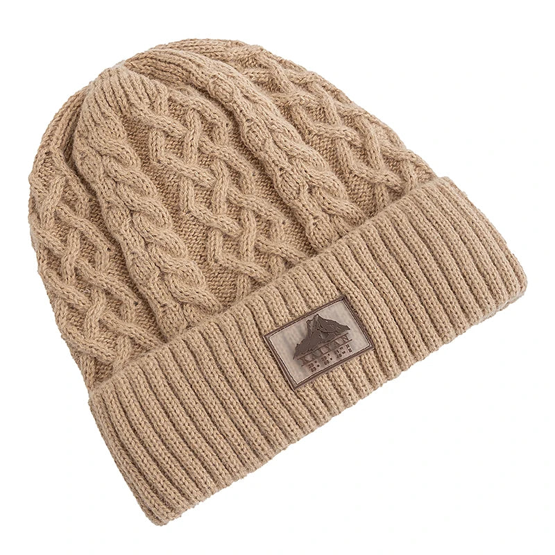 Manuel | Alpine knit beanie (Khaki)