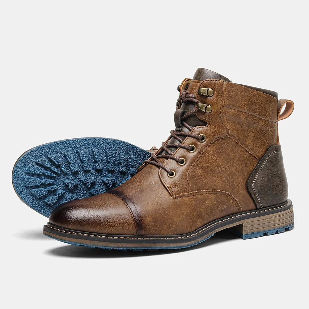 Harold | Premium leather Oxford boots