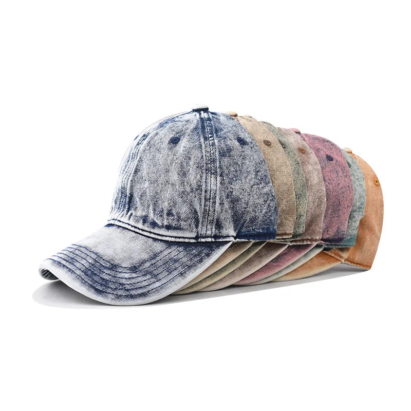 Raymond | washed denim cap