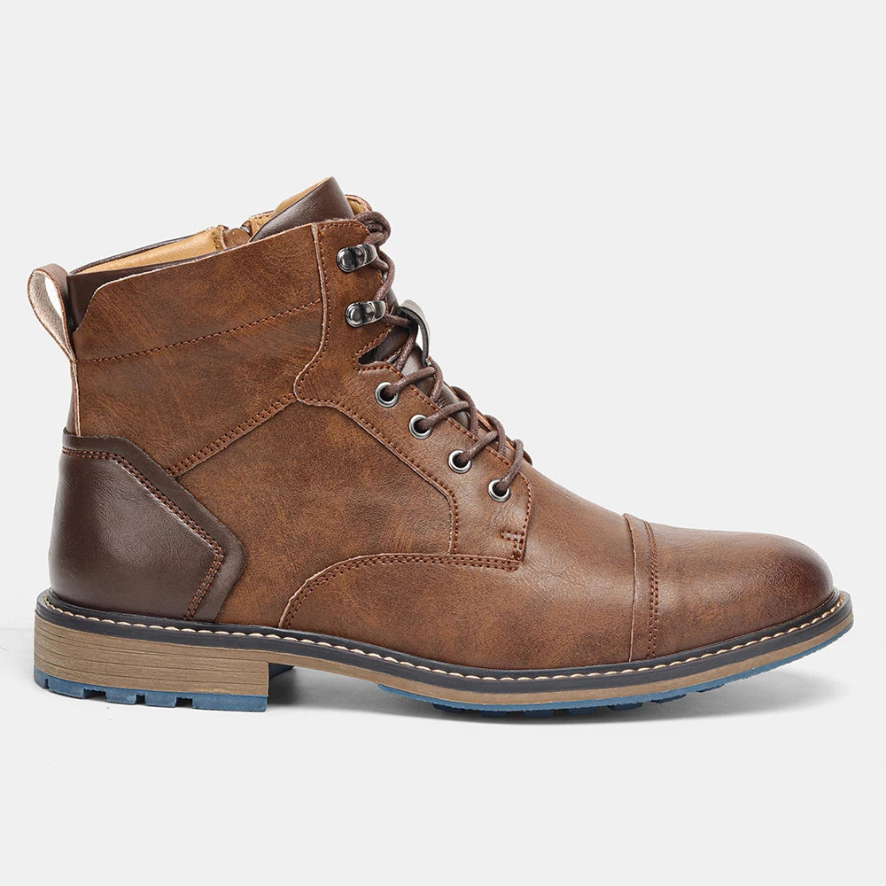 Harold | Premium leather Oxford boots
