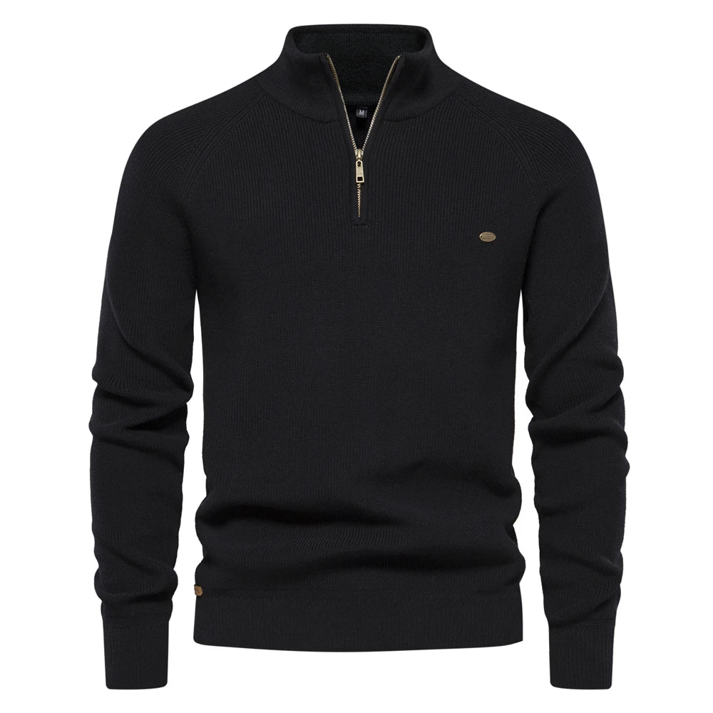 Edwin | Classic half-zip sweater