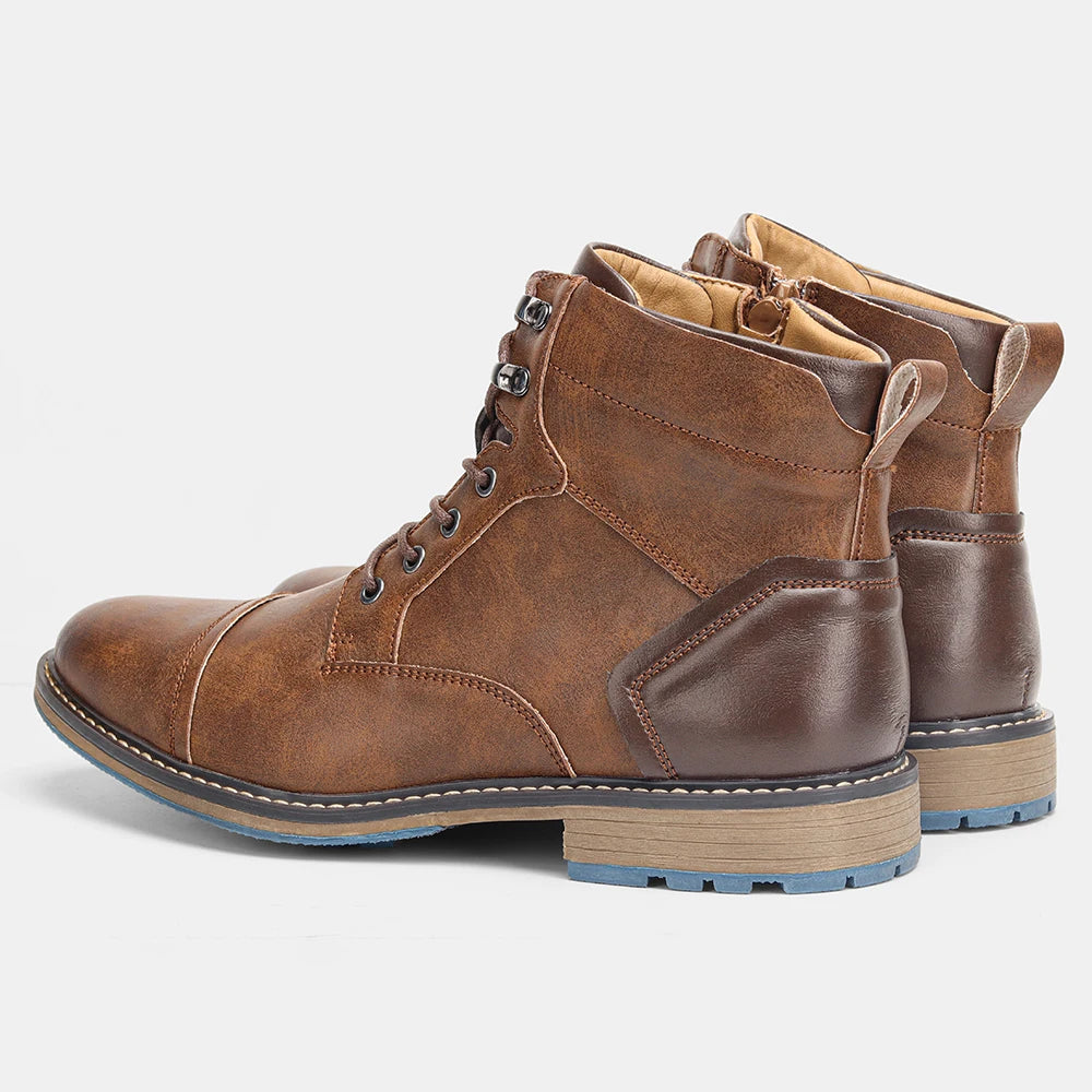 Harold | Premium leather Oxford boots