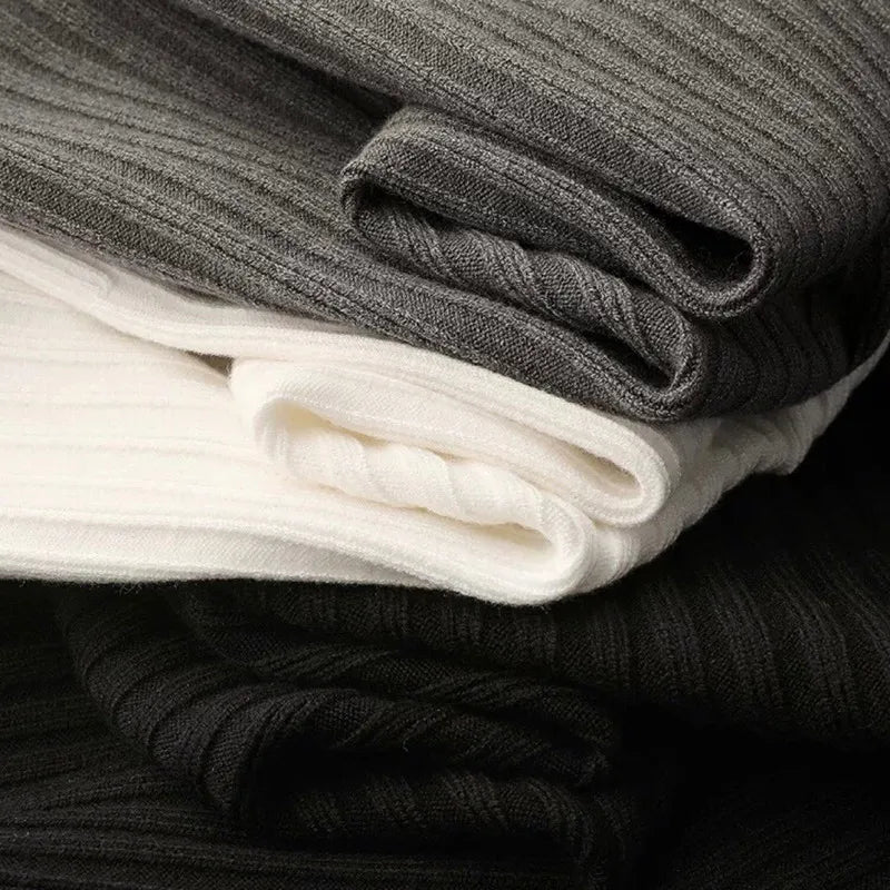 Gestreepte half zip