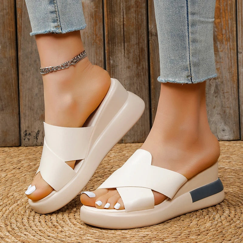 Lauren | Stylish high sandals with foot support