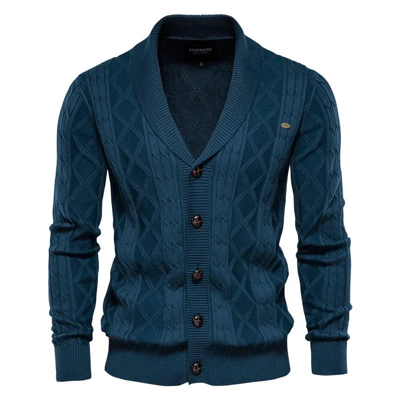 Wallace | Men’s button-up cardigan