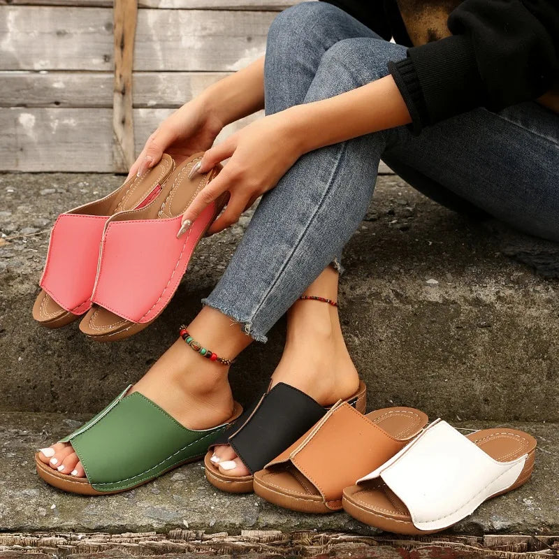 Elena | Luxury sandals with foot support