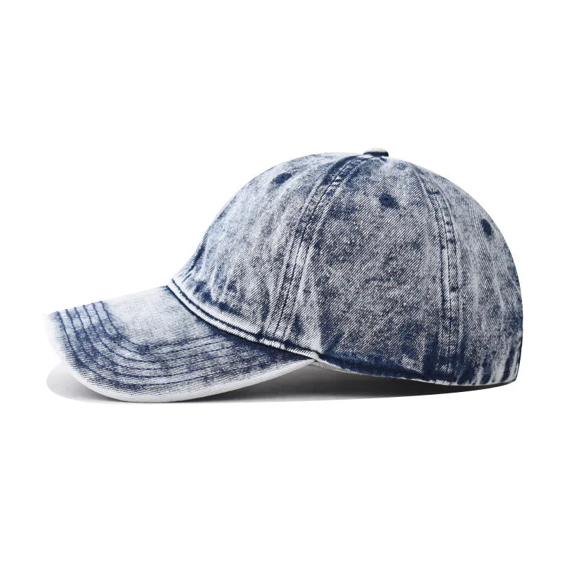 Raymond | washed denim cap