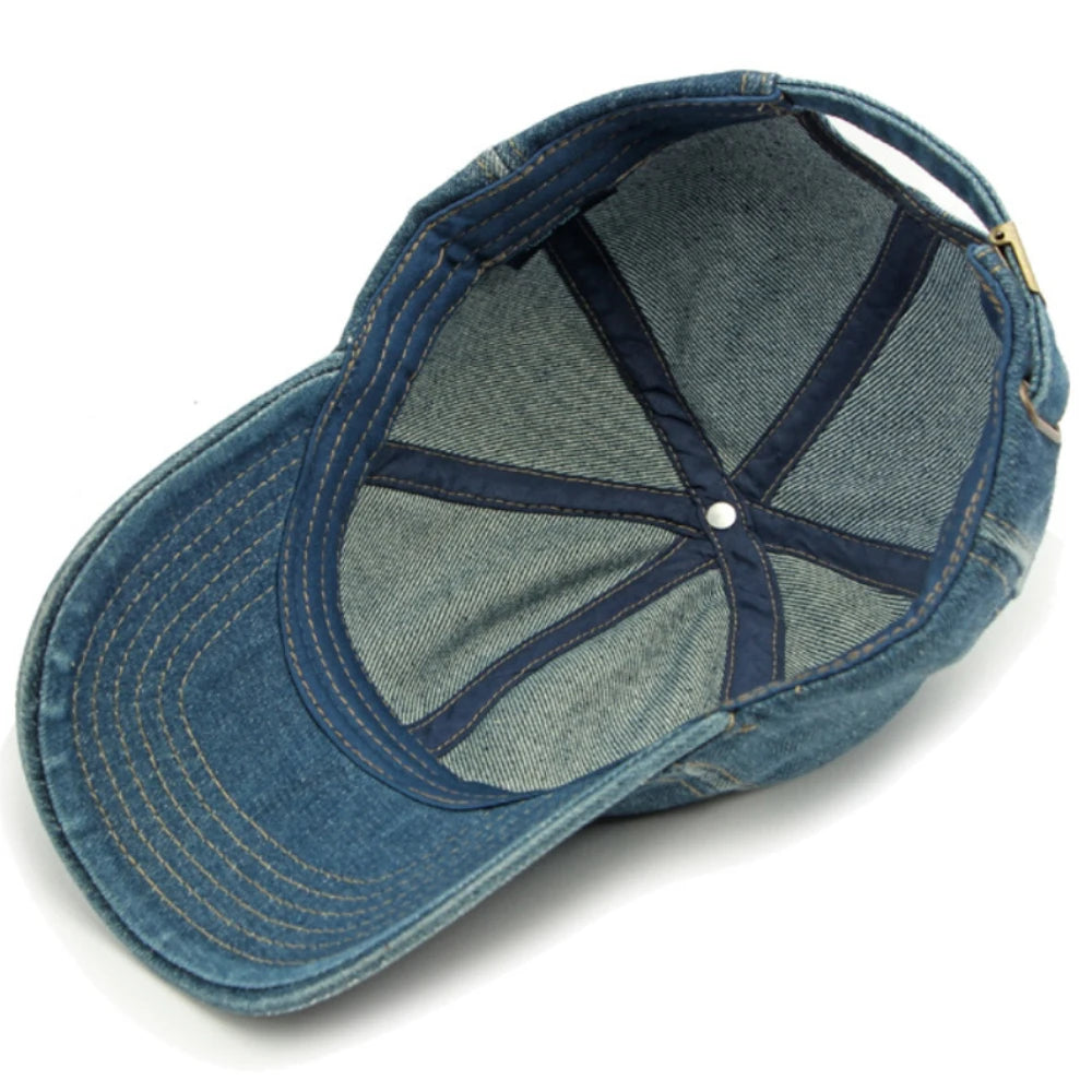 Roger | Vintage denim cap
