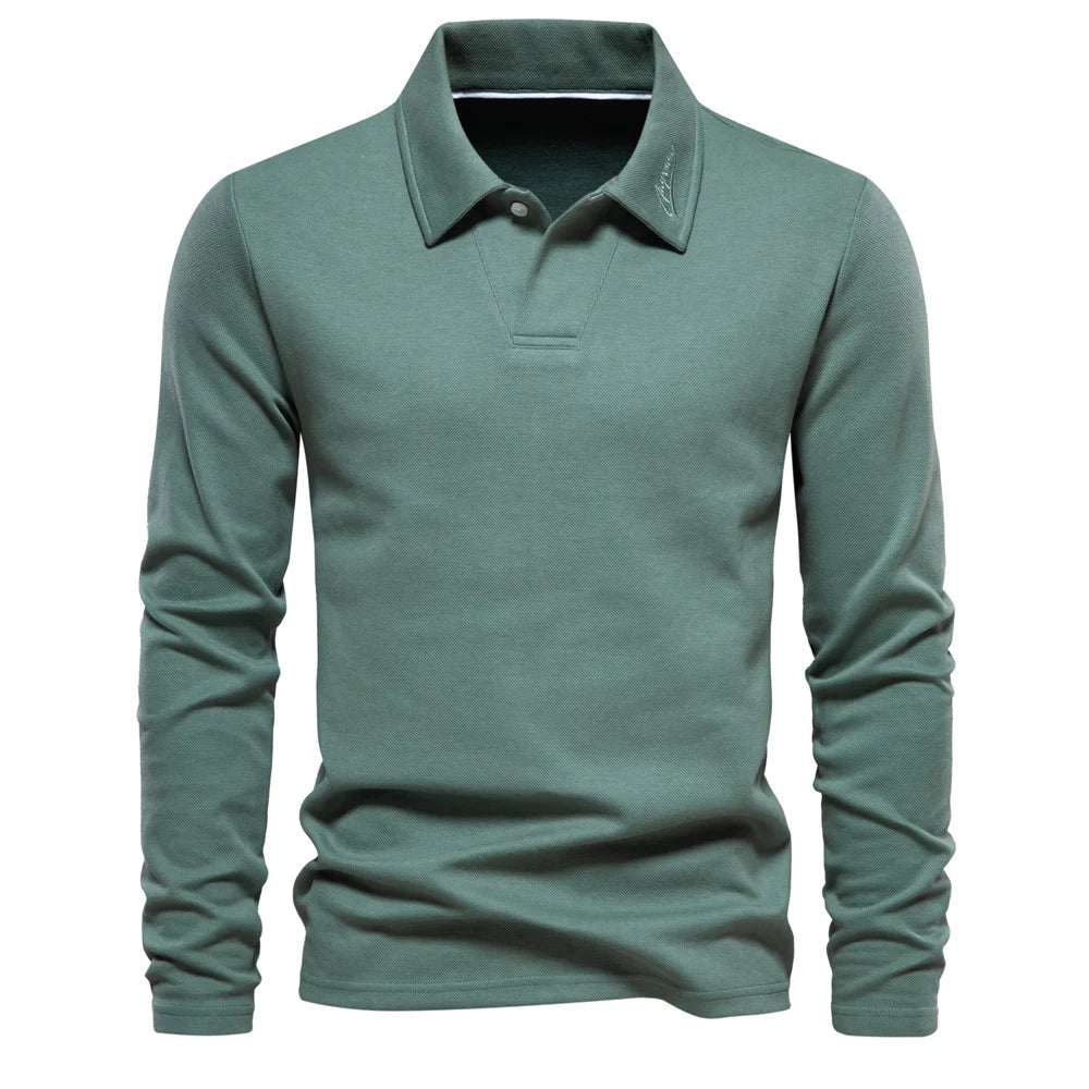 Ellis | Classic longsleeve polo