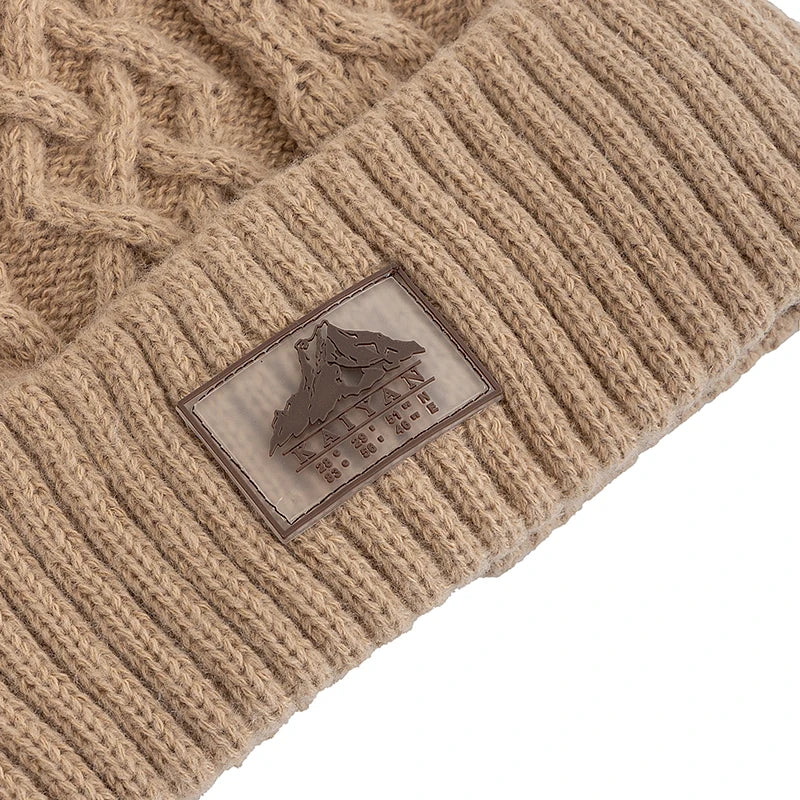 Manuel | Alpine knit beanie (Khaki)