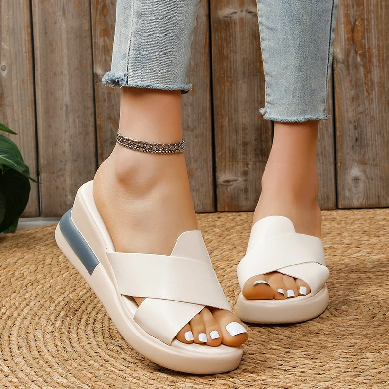 Lauren | Stylish high sandals with foot support