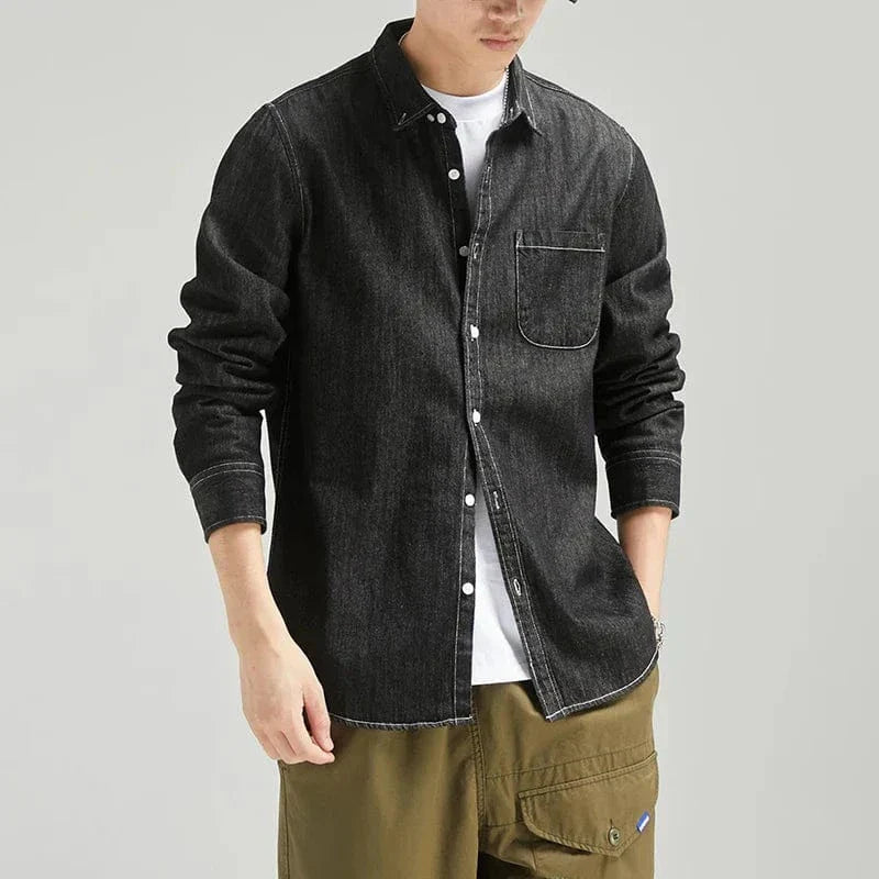 Nathaniel | Classic Denim Shirt
