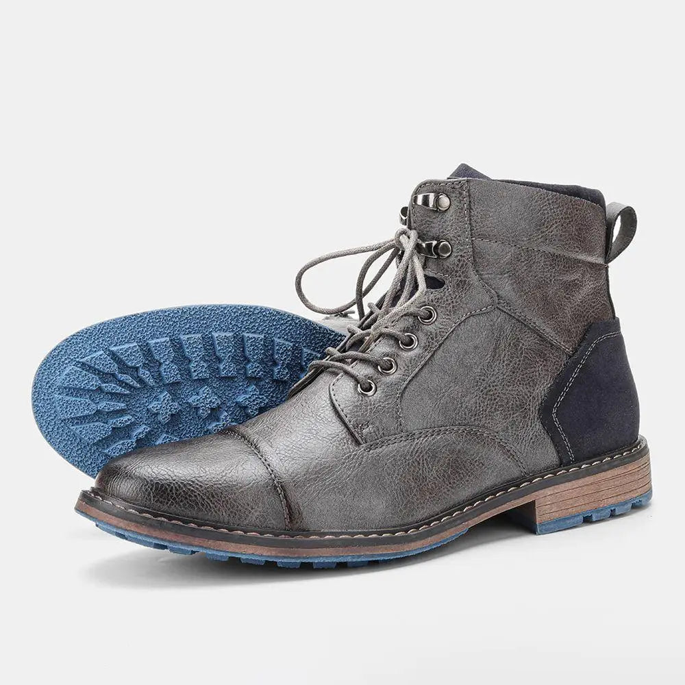 Harold | Premium leather Oxford boots