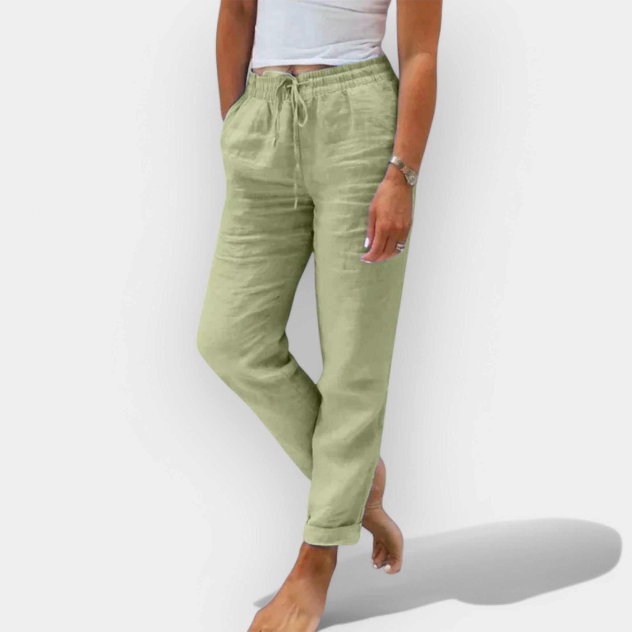Lightweight Linen Summer Trousers