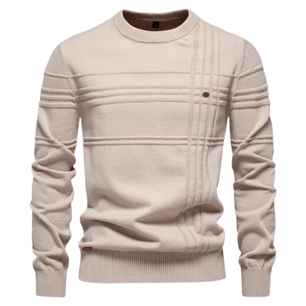 Gary | Stylish men’s sweater with checkered design