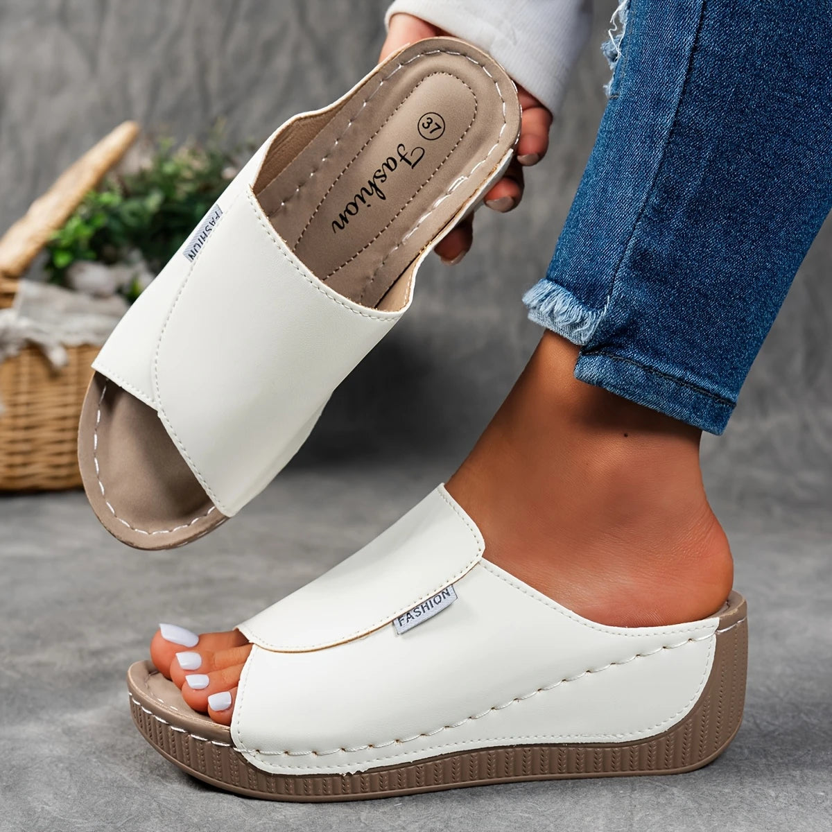 Lavena | Luxe sandals with foot support