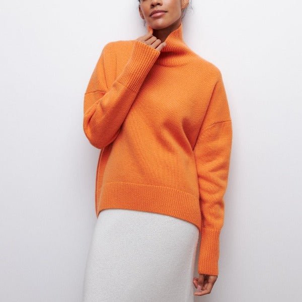 AVERY - ELEVATED NECK PULLOVER