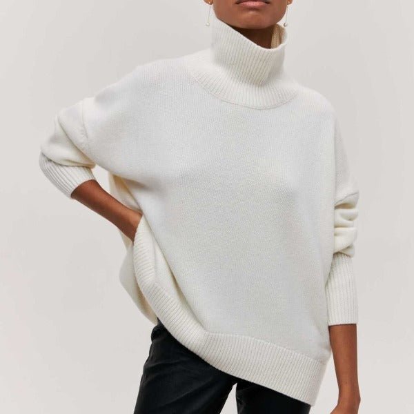 AVERY - ELEVATED NECK PULLOVER