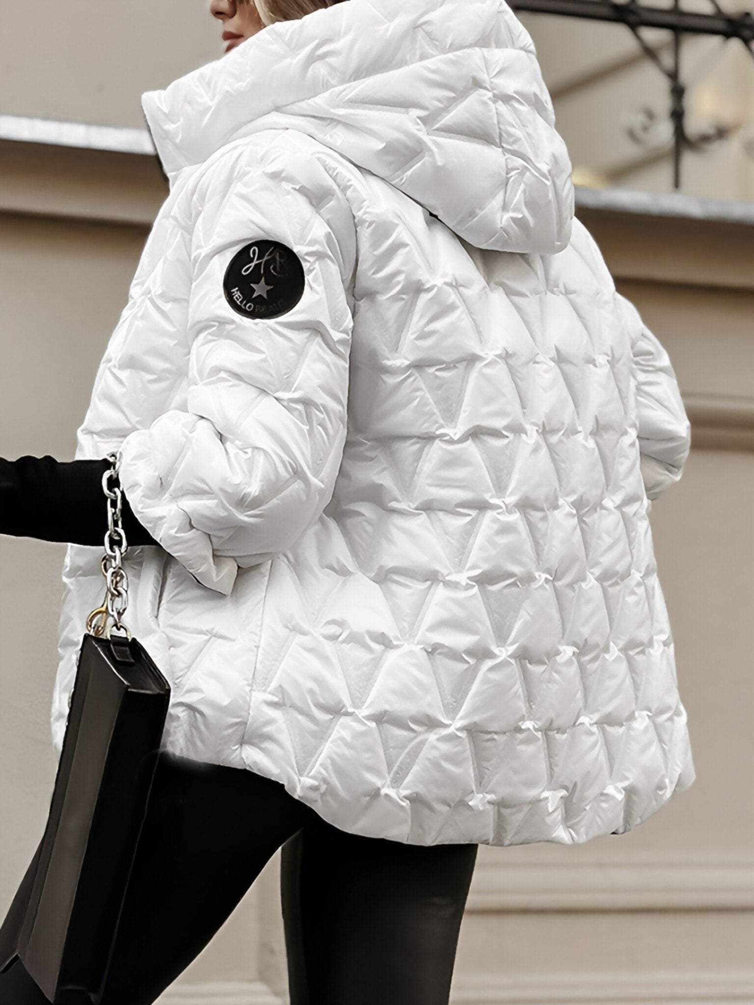 Megan | Cotton Hooded Jacket