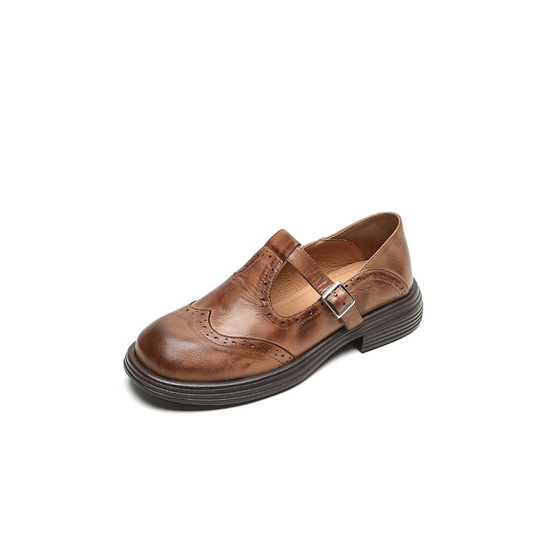 Lana | Elegant Leather Mary Janes