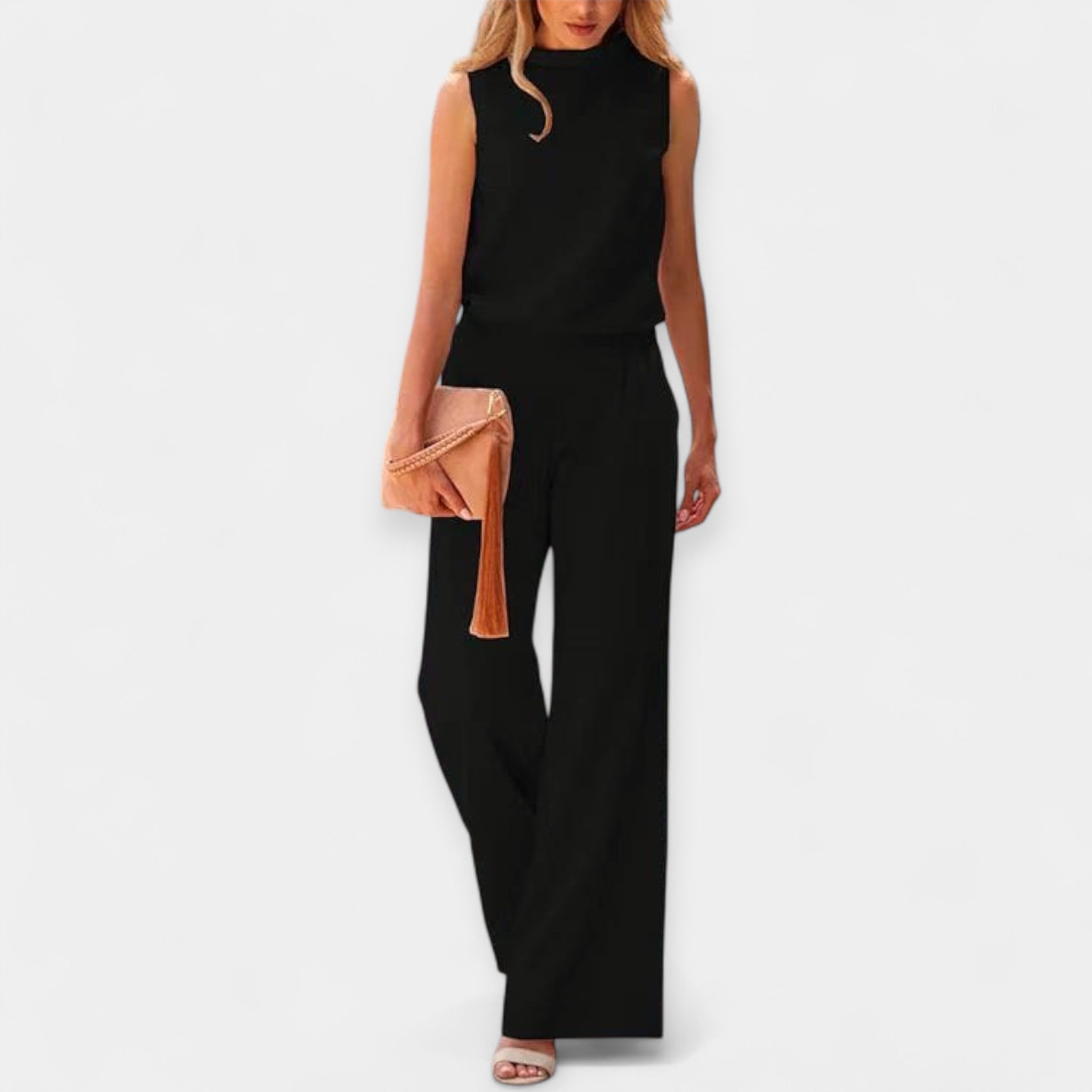 Lightweight Sleeveless Jumpsuit