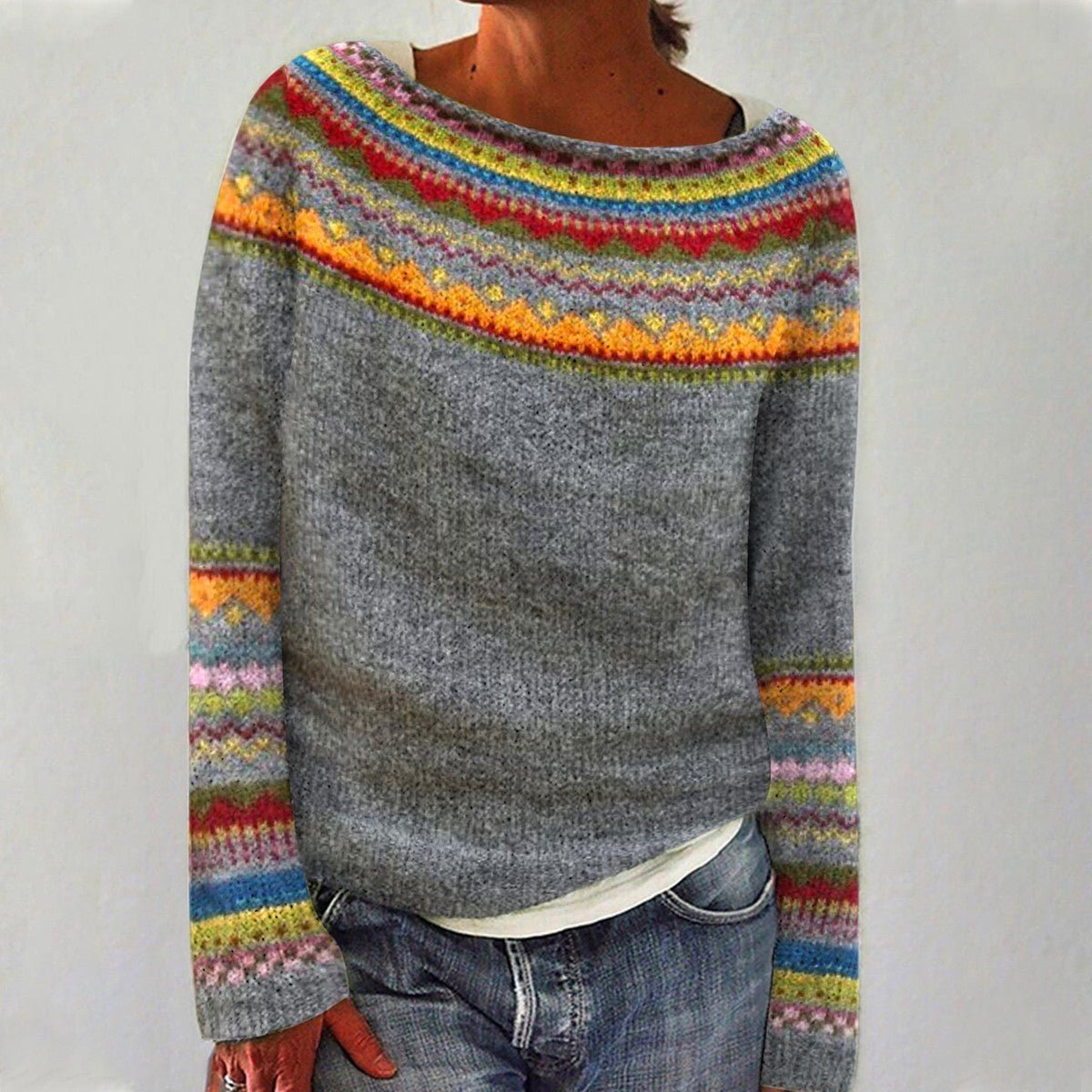 EMILY™ - VINTAGE-INSPIRED COMFY SWEATER