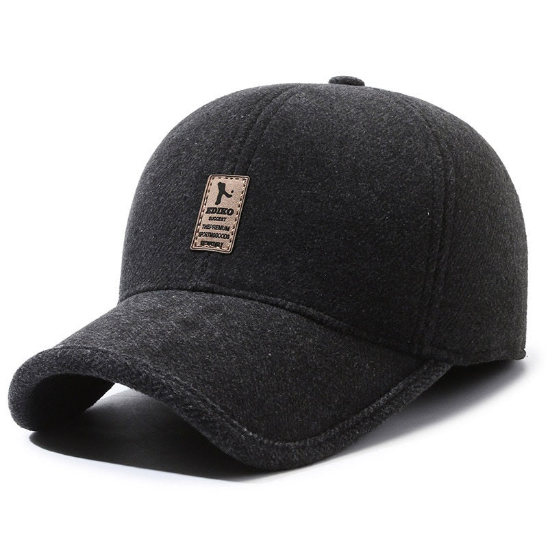 John | Wool heritage cap (Black)