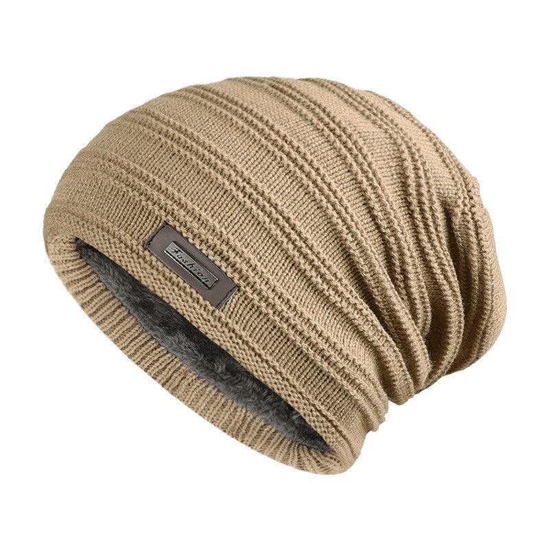Mark | Modern knit beanie (Khaki)