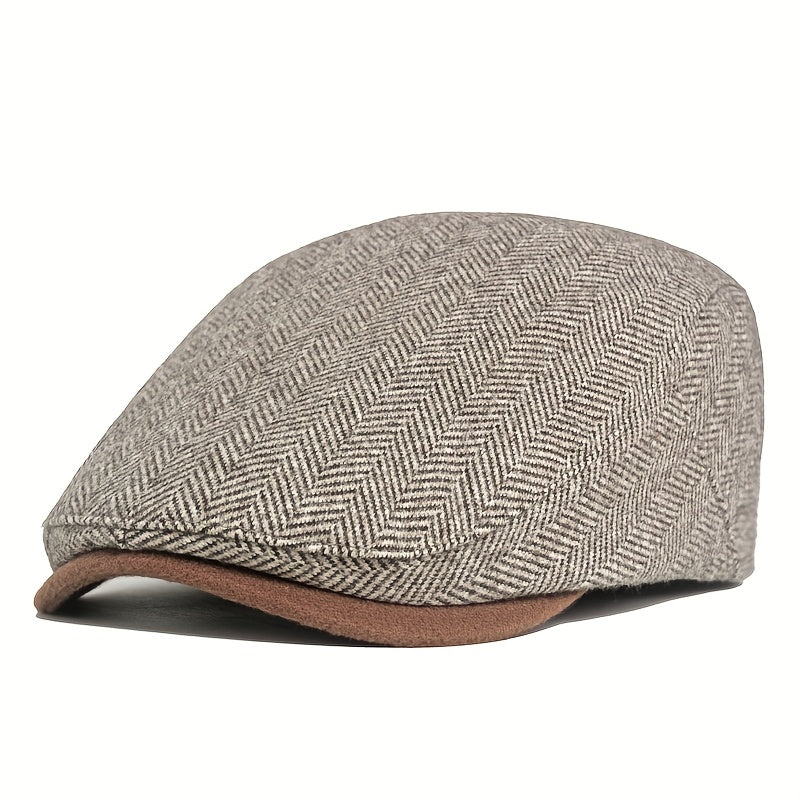Mitchell | Classic flat cap (Brown)