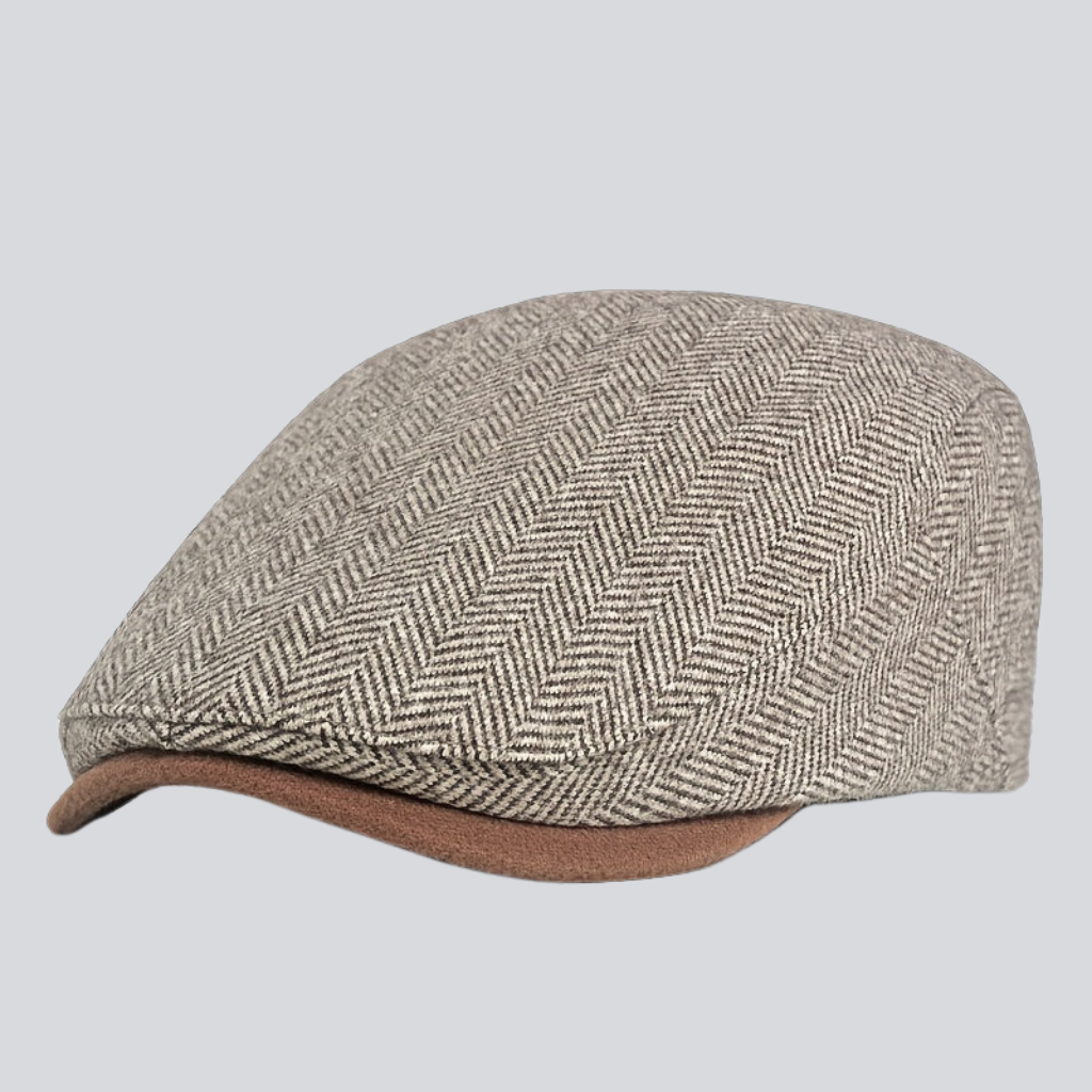 Mitchell | Classic flat cap (Brown)