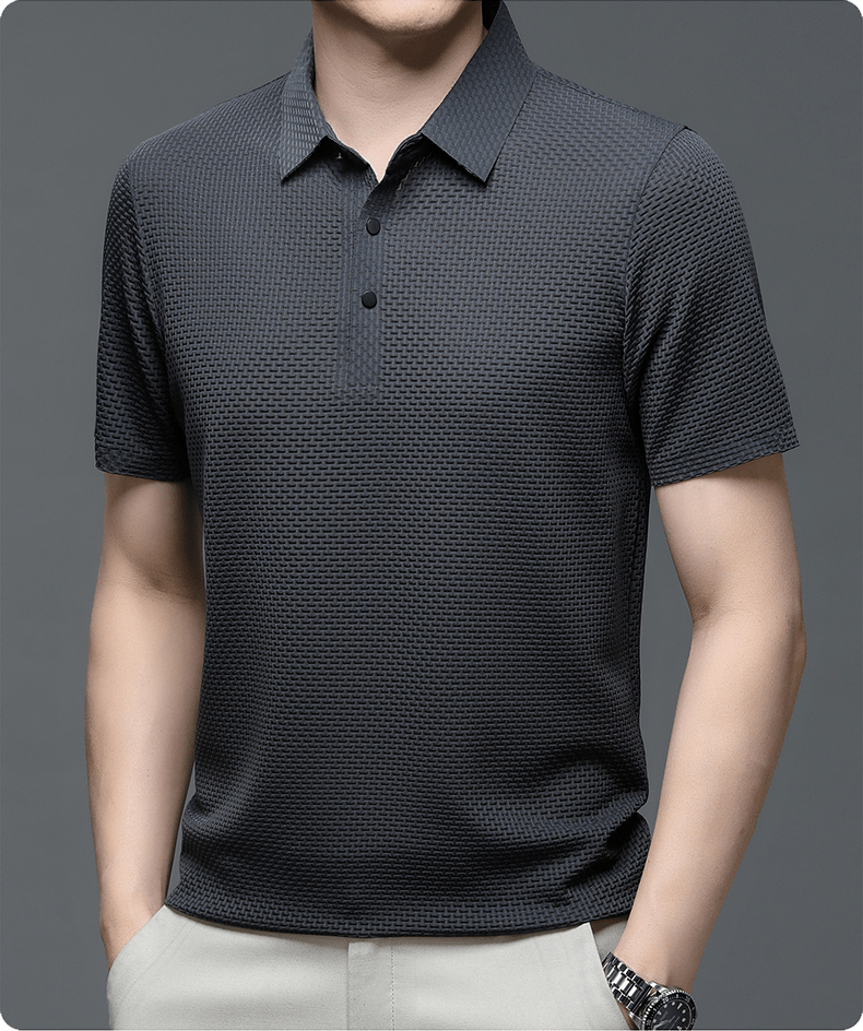 Connor | Silk Polo Shirt